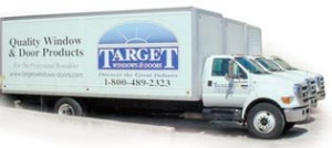 Target Windows and Doors Delivery Trucks